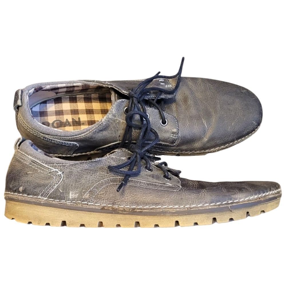 Roan By BedStu Arlo Charcoal Grey Oxford Shoes Size US 12 - Picture 3 of 6